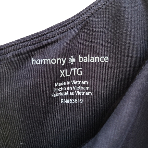 NWT Harmony and Balance One Should Top with Built-in Sports Bra, Size XL - Picture 4 of 5